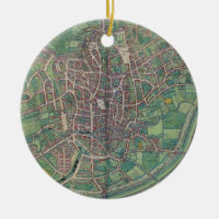 Town Plan of Brussels, from 'Civitates Orbis Terra