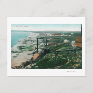 Town View and WaterfrontBluff City, AK Postcard