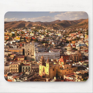 Town View From Above Mouse Mat