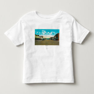 Town View of Anchorage, AlaskaAnchorage, AK Toddler T-Shirt