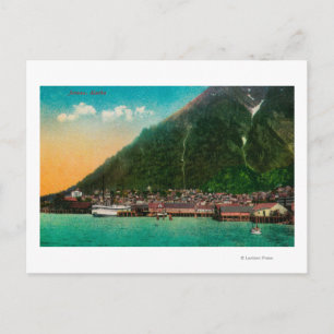 Town View of Juneau, AlaskaJuneau, AK 2 Postcard