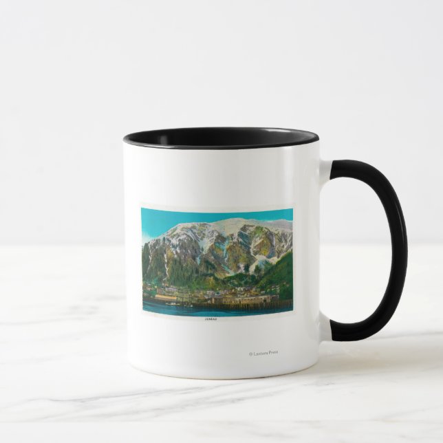 Town View of Juneau, AlaskaJuneau, AK Mug (Right)