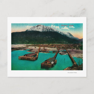 Town View of Skagway, AlaskaSkagway, AK Postcard