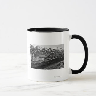 Town View of Unalaska, Alaska Photograph Mug