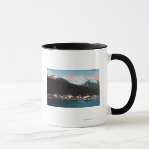 Town View with DocksTenakee Springs, AK Mug