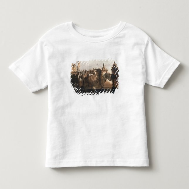 Town with a Broken Bridge Toddler T-Shirt (Front)