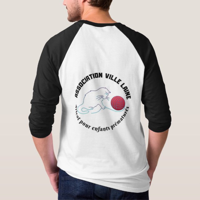 TOWN WOOL T-shirt (Back)