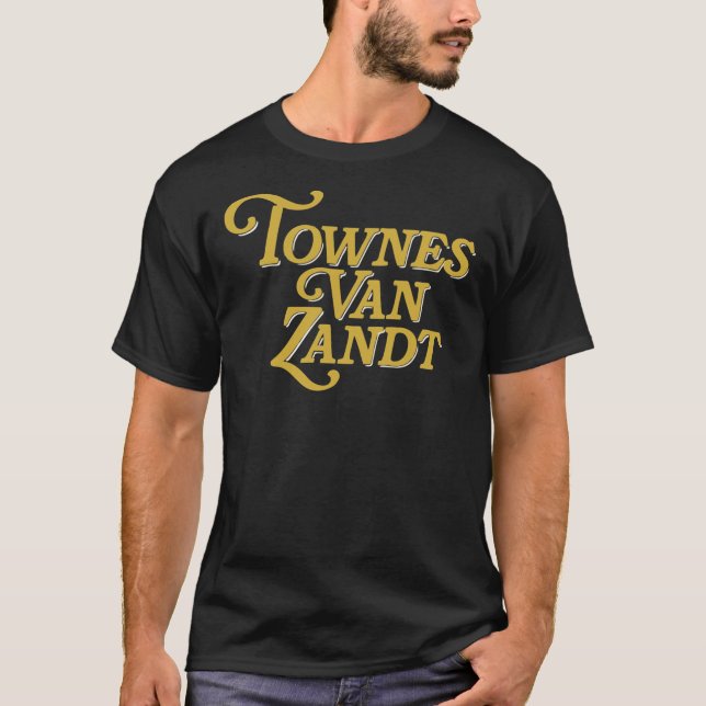Townes Van Zandt Essential  T-Shirt (Front)