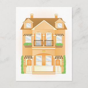 Townhouse Postcard
