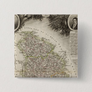 Towns 15 Cm Square Badge