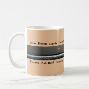 Towns of the Outer Banks Coffee Mug