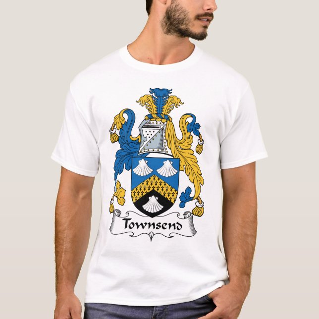 Townsend Family Crest T-Shirt (Front)