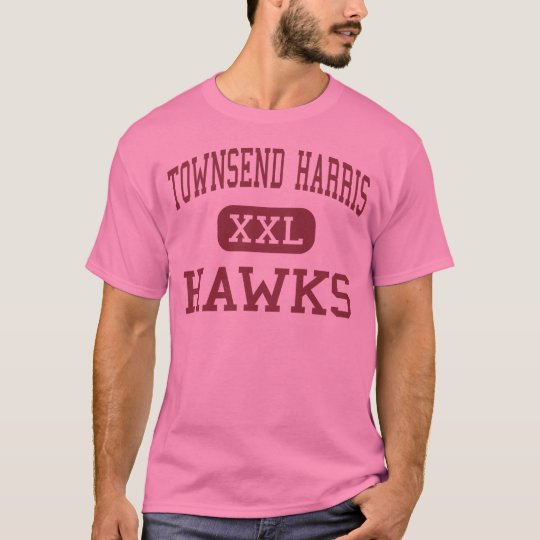 Townsend Harris - Hawks - High - Flushing New York T-Shirt