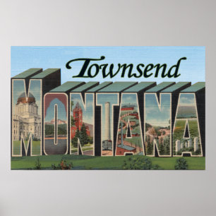 Townsend, Montana Poster