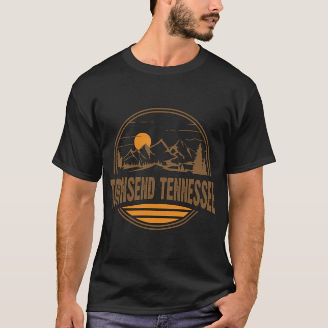 Townsend, Tennessee Home State Traveller T-Shirt (Front)