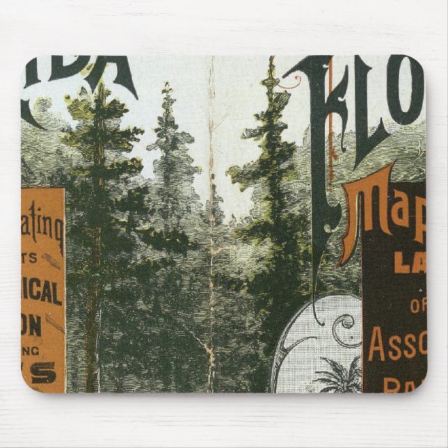 Township Map, Florida Mouse Mat (Front)