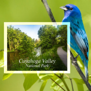 Towpath Trail, Canalway, Cuyahoga Valley, Ohio  Postcard