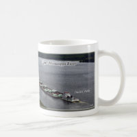 Tows Passing upper Mississippi River mug