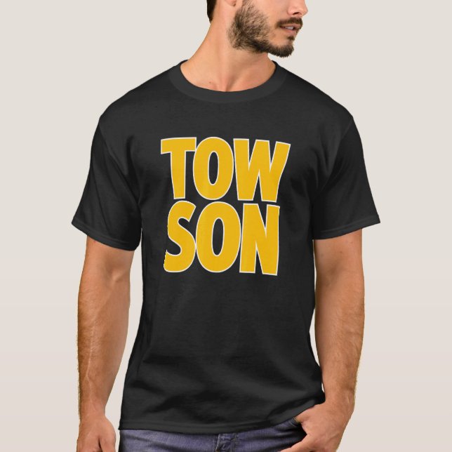 Towson Maryland Home State T-Shirt (Front)