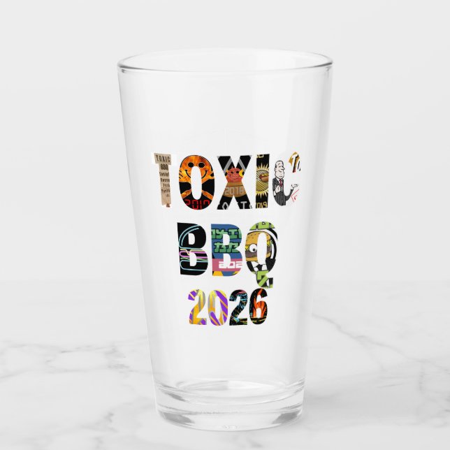 Toxic BBQ 2026 Glass (Front)