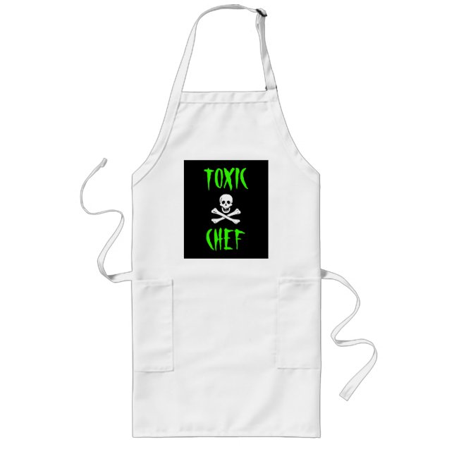 Toxic Chef Long Apron (Front)