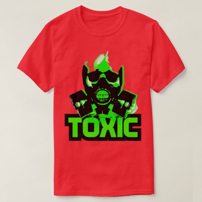 Toxic Gamer T-Shirt (Design Front)