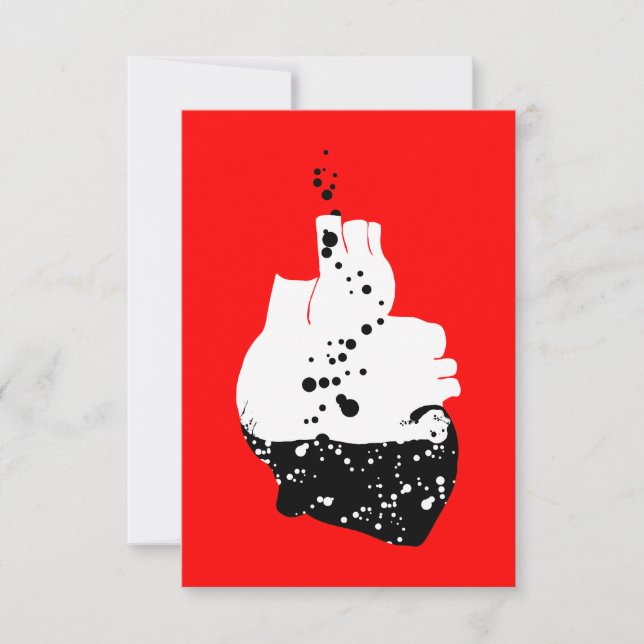 toxic heart invitation (Front)