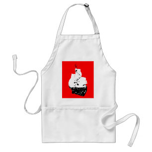 toxic heart standard apron