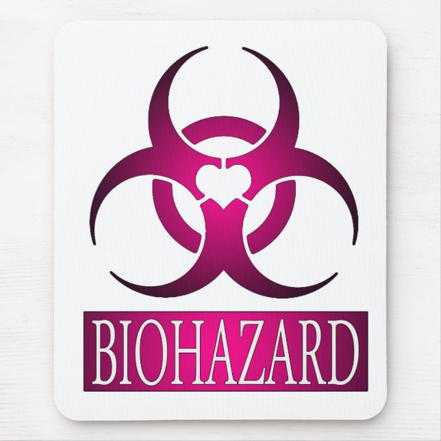 Toxic Love Mouse Mat (Front)