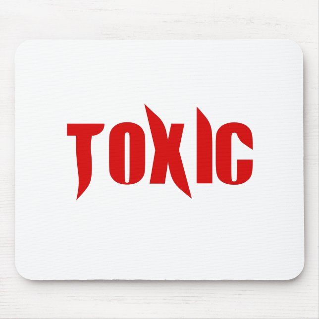 Toxic Mouse Mat (Front)