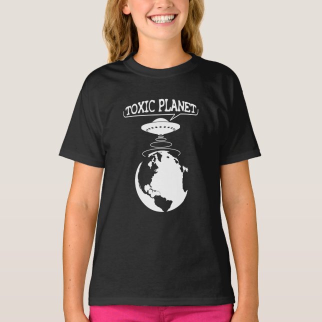 Toxic Planet | Environment Protection T-Shirt (Front)