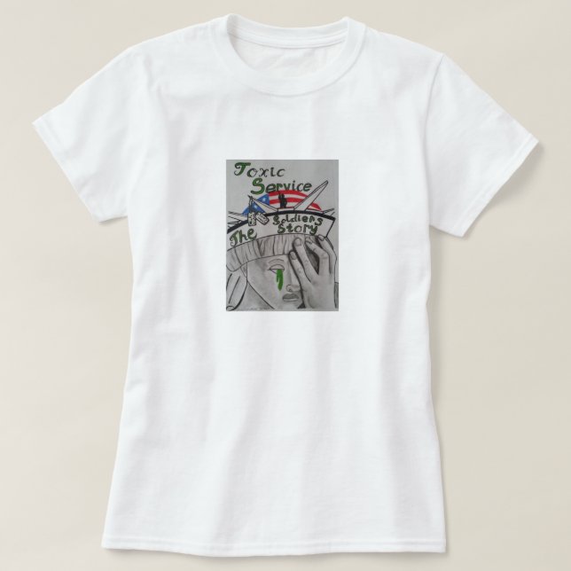 TOXIC SERVICE LADIES T-SHIRT (Design Front)