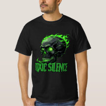 ‘Toxic Silence’ T-shirt with logo + text