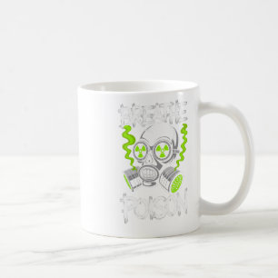 Toxic Skull Drifter Sticker  Coffee Mug