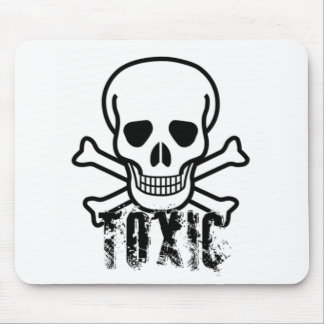 Toxic skull mouse mat