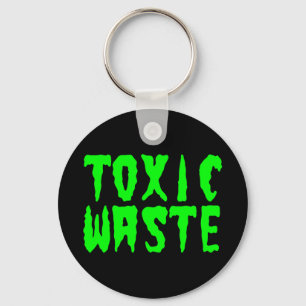 TOXIC WASTE KEY RING