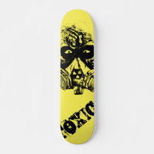 Toxic Waste Skateboard Deck Design