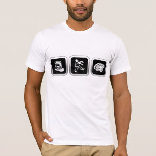 Toxic Waste Zombie Brains T-Shirt