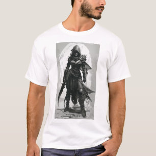 Toxic Young Emo Demon Hunter Action Pose T-shirt