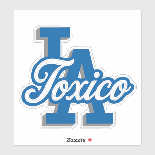 Toxico Car Hard hat Decal Sticker (Sheet)