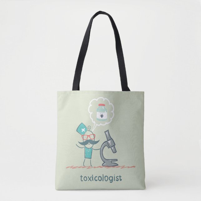 Toxicologist Tote Bag (Front)