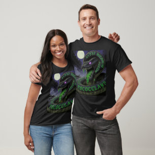 Toxocclaws Richards Serpent - Toxic Green Drip Sna T-Shirt