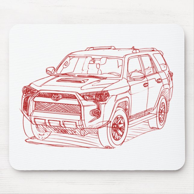 Toy 4Runner 2014 Mouse Mat (Front)