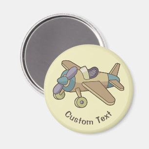 Toy Aeroplane Magnet