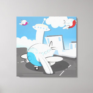 Toy Aeroplanes Canvas Print