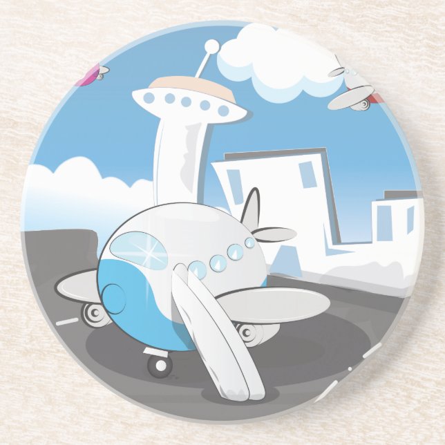 Toy Aeroplanes Coaster (Front)