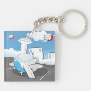 Toy Aeroplanes Key Ring