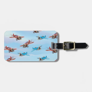 Toy Aeroplanes Luggage Tag