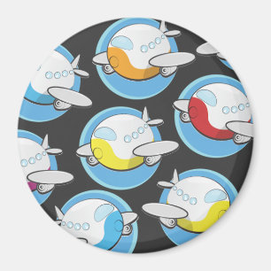 Toy Aeroplanes Magnet