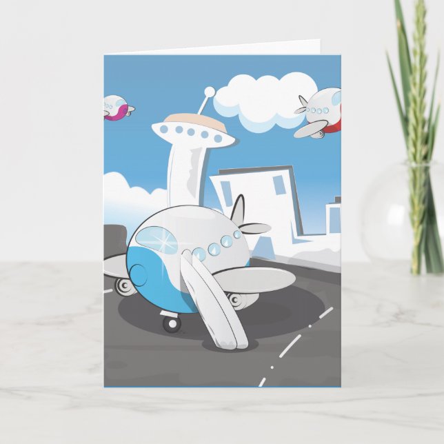 Toy Airplanes Card (Front)